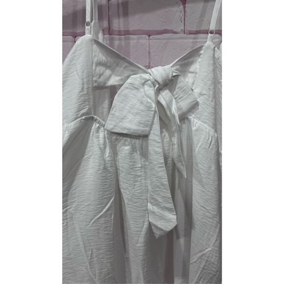 A new day white long dress size large beach vacation summer - Picture 5 of 8